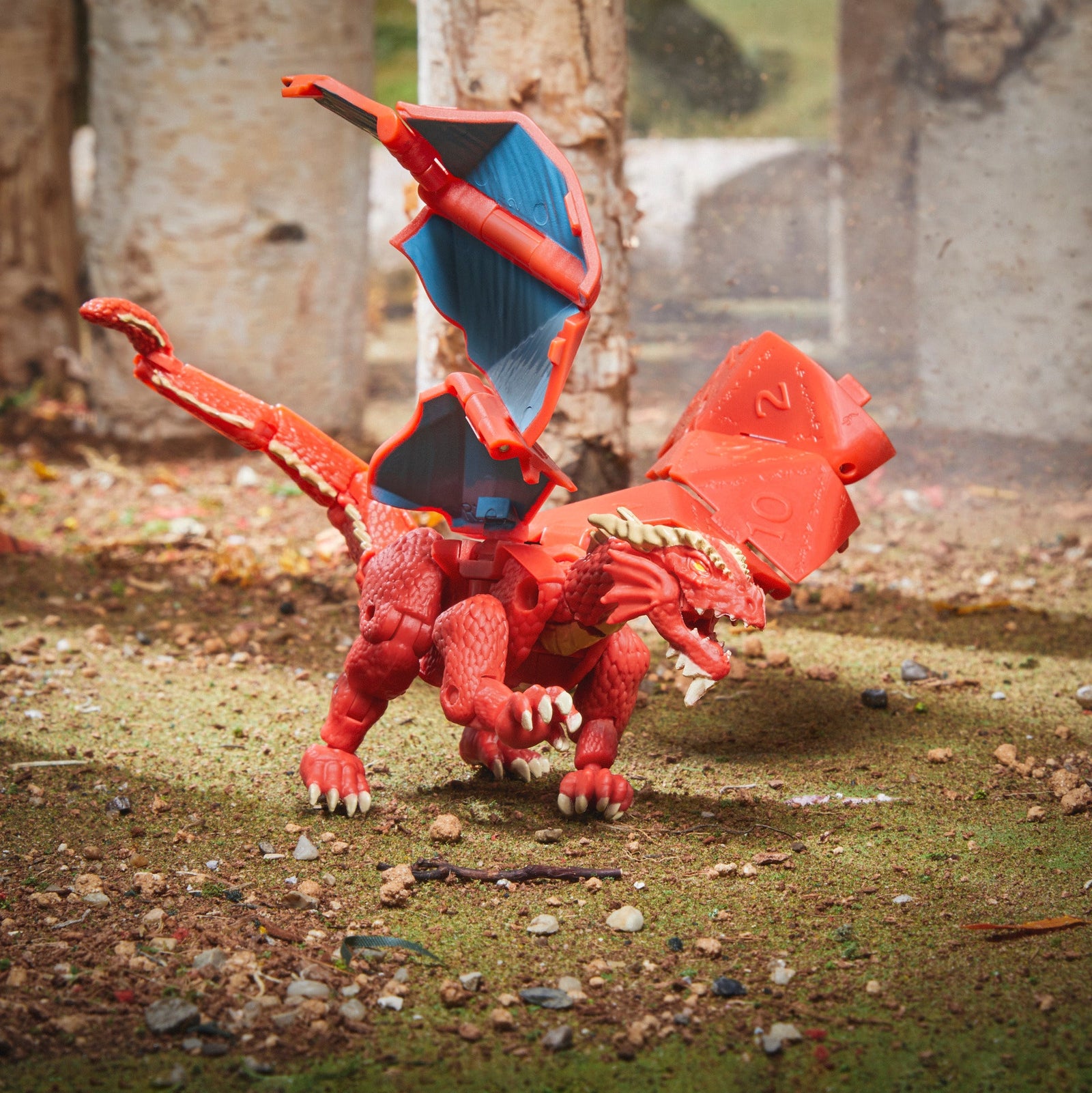 Figura hasbro dicelings dungeons dragons honor among thieves red dragon
