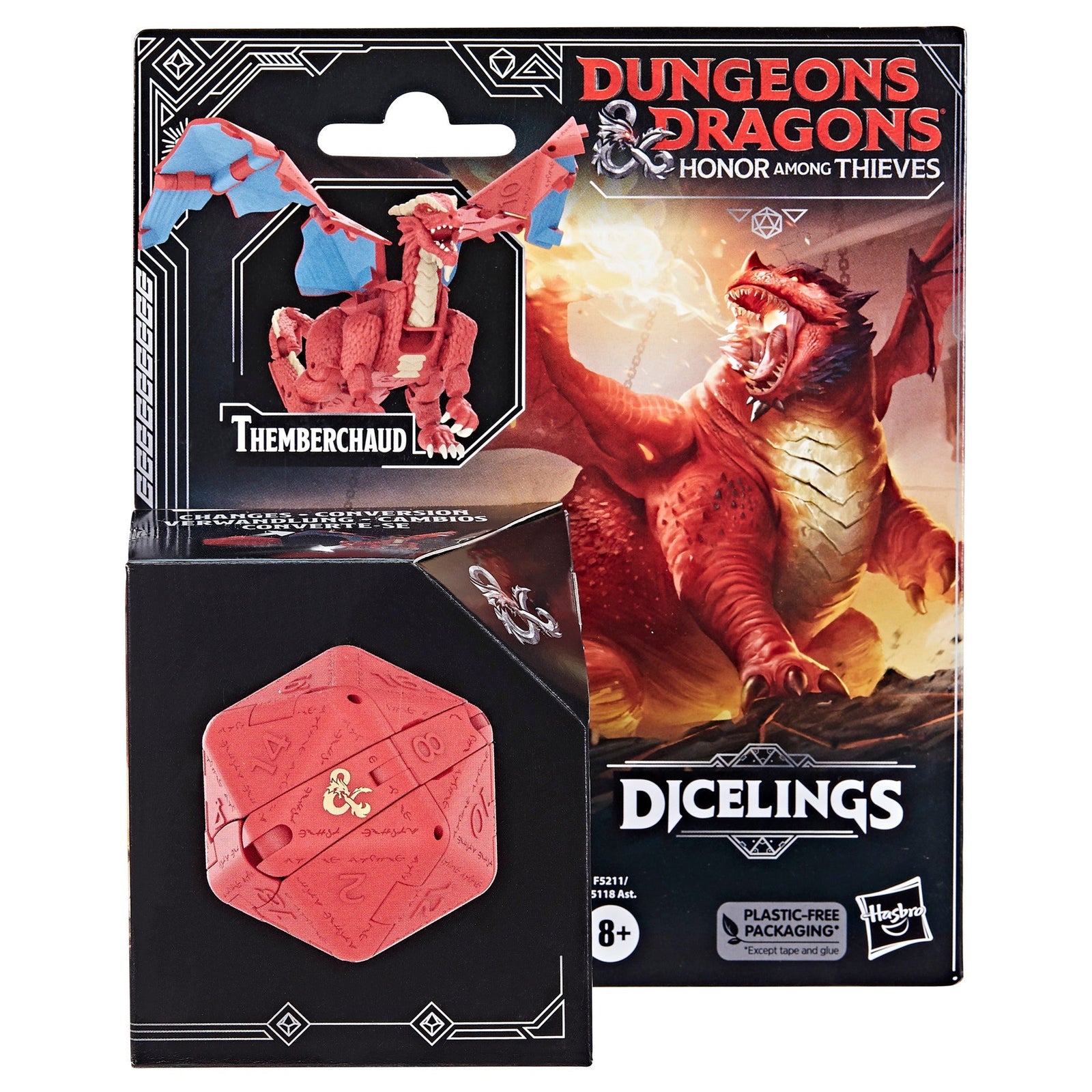 Figura hasbro dicelings dungeons dragons honor among thieves red dragon