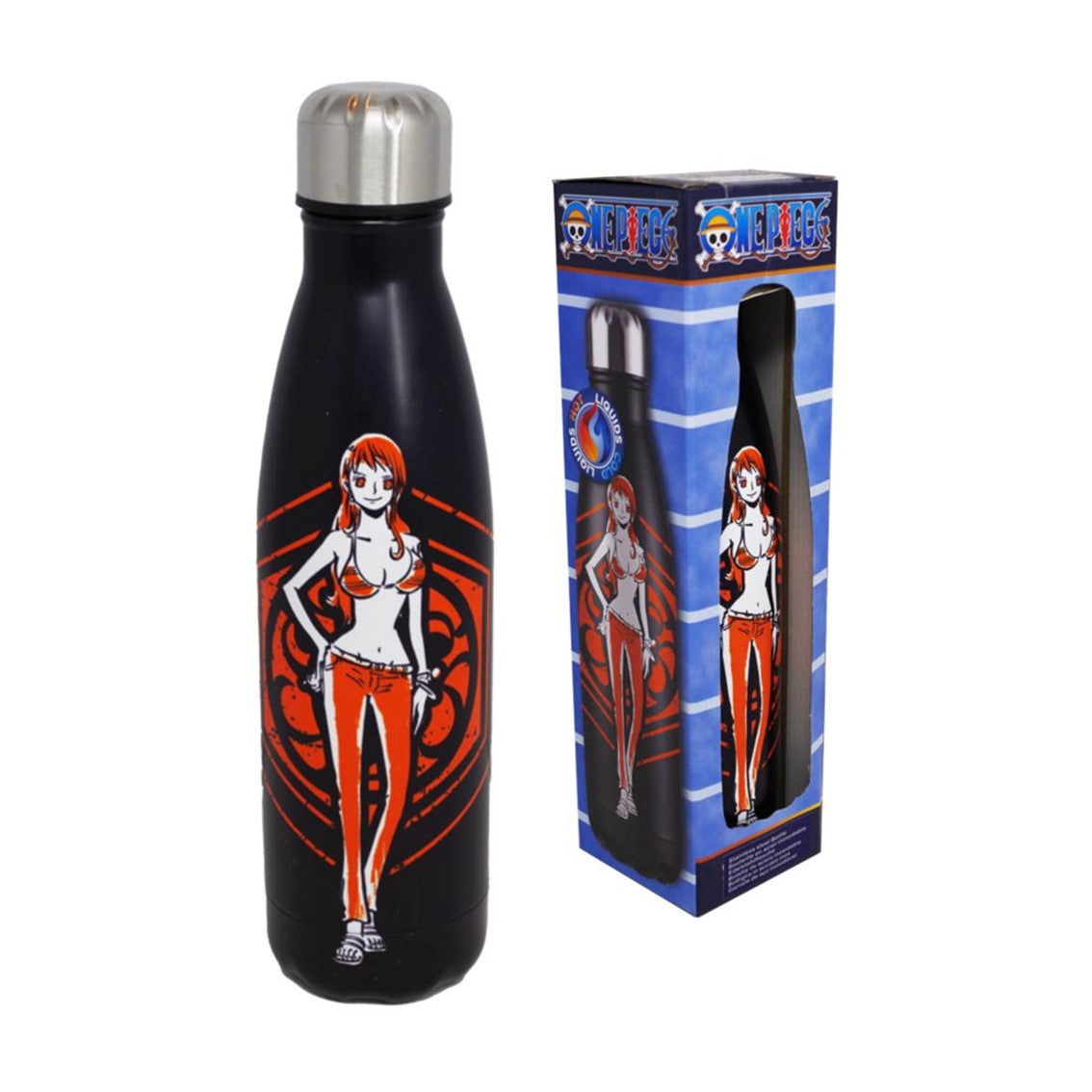 Botella acero inoxidable one piece nami Frikytopia
