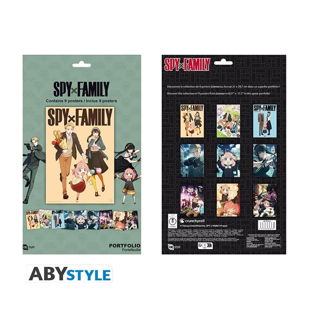 Portfolio 9 posters abystyle spy x family Frikytopia