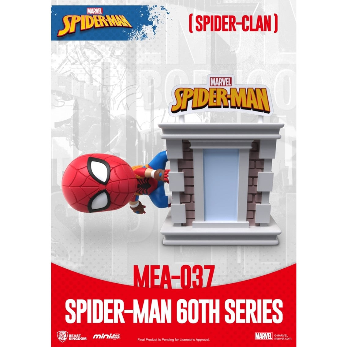 Figura beast kingdom mini egg attack marvel spider man spider clan Frikytopia