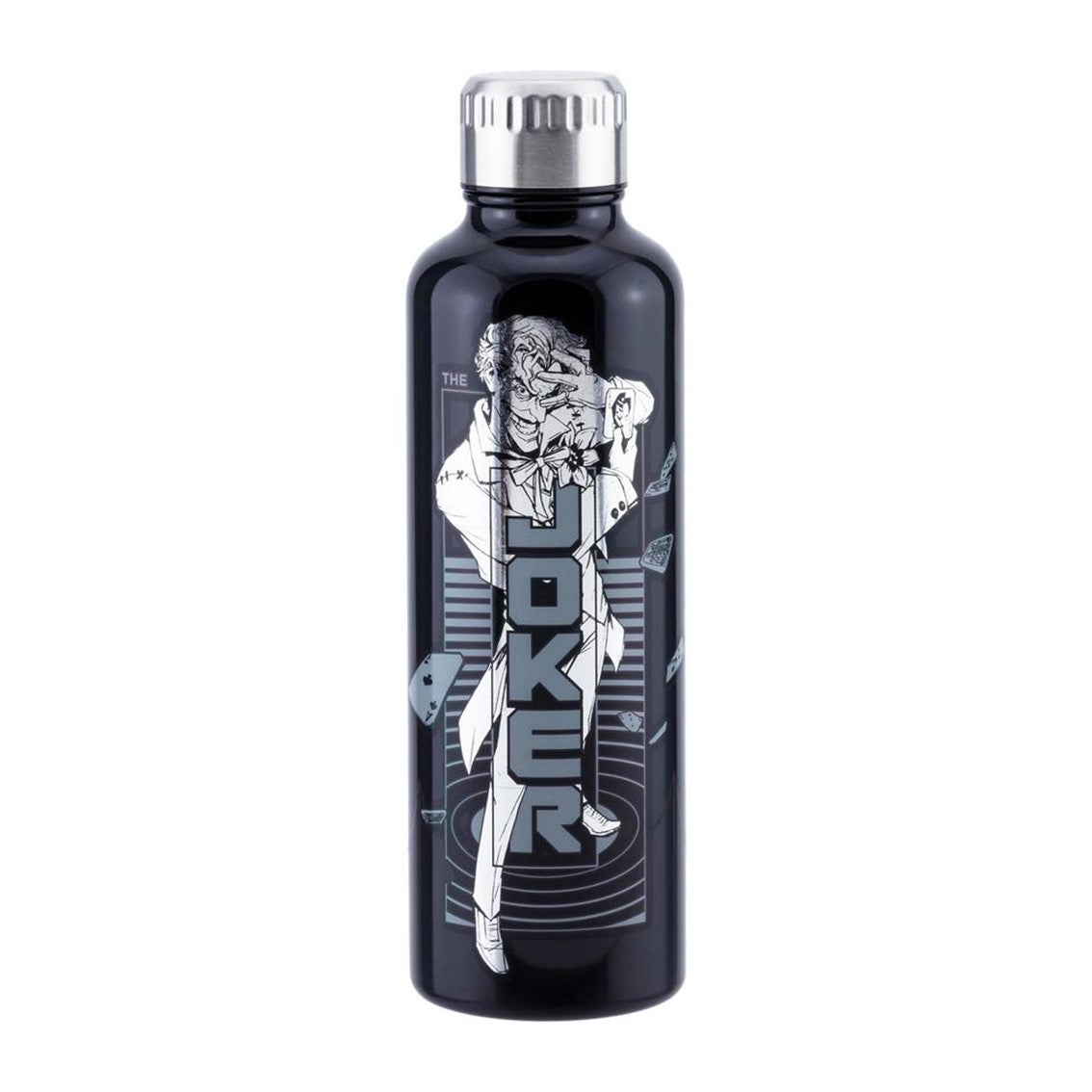 Botella metalica paladone dc comics batman joker