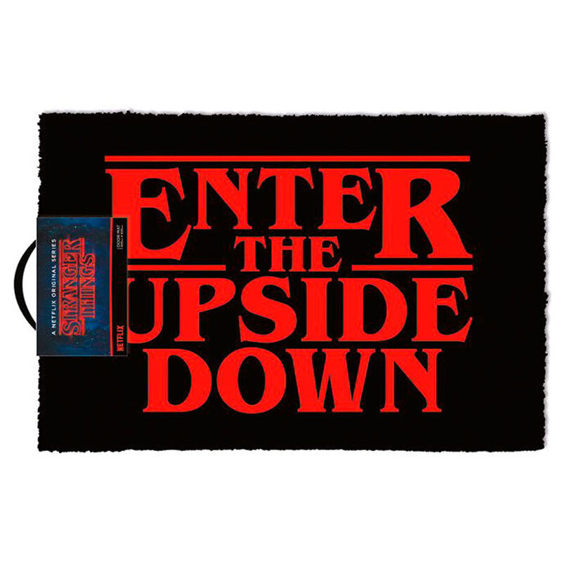 Felpudo Enter the Upside Down Stranger Things Frikytopia