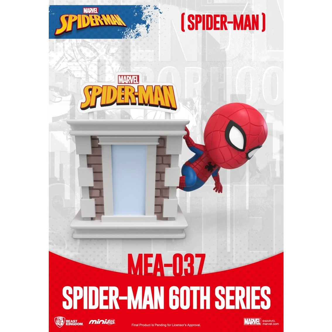 Figura mini egg attack marvel spider man japones serie 60 aniversario Frikytopia