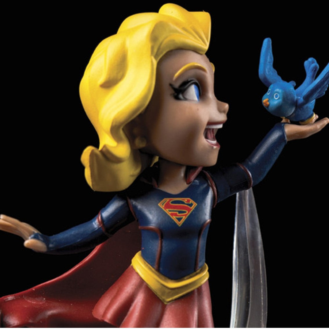 Figura quantum mechanix dc comics supergirl q fig