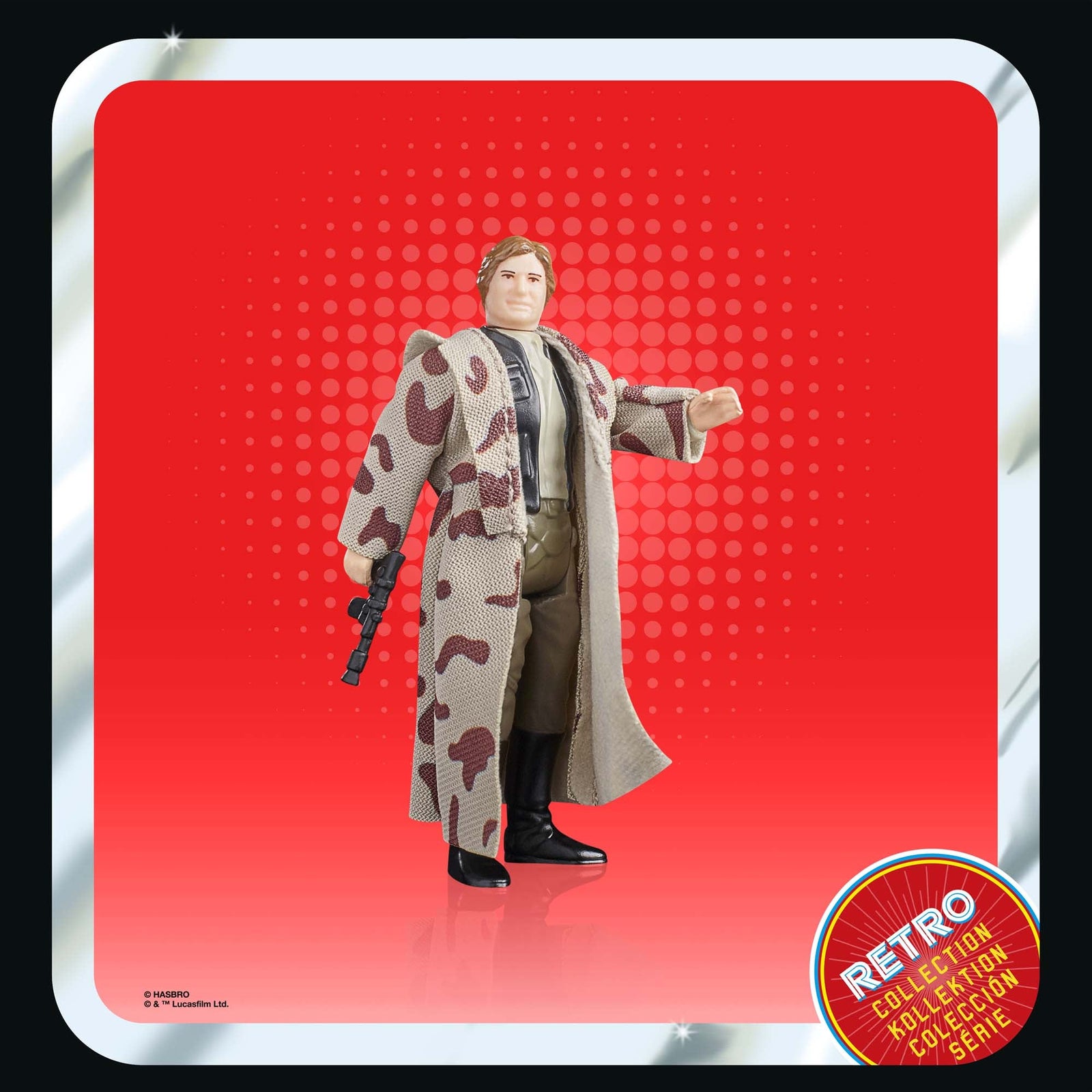 Figura hasbro star wars retro collection el retorno del jedi han solo