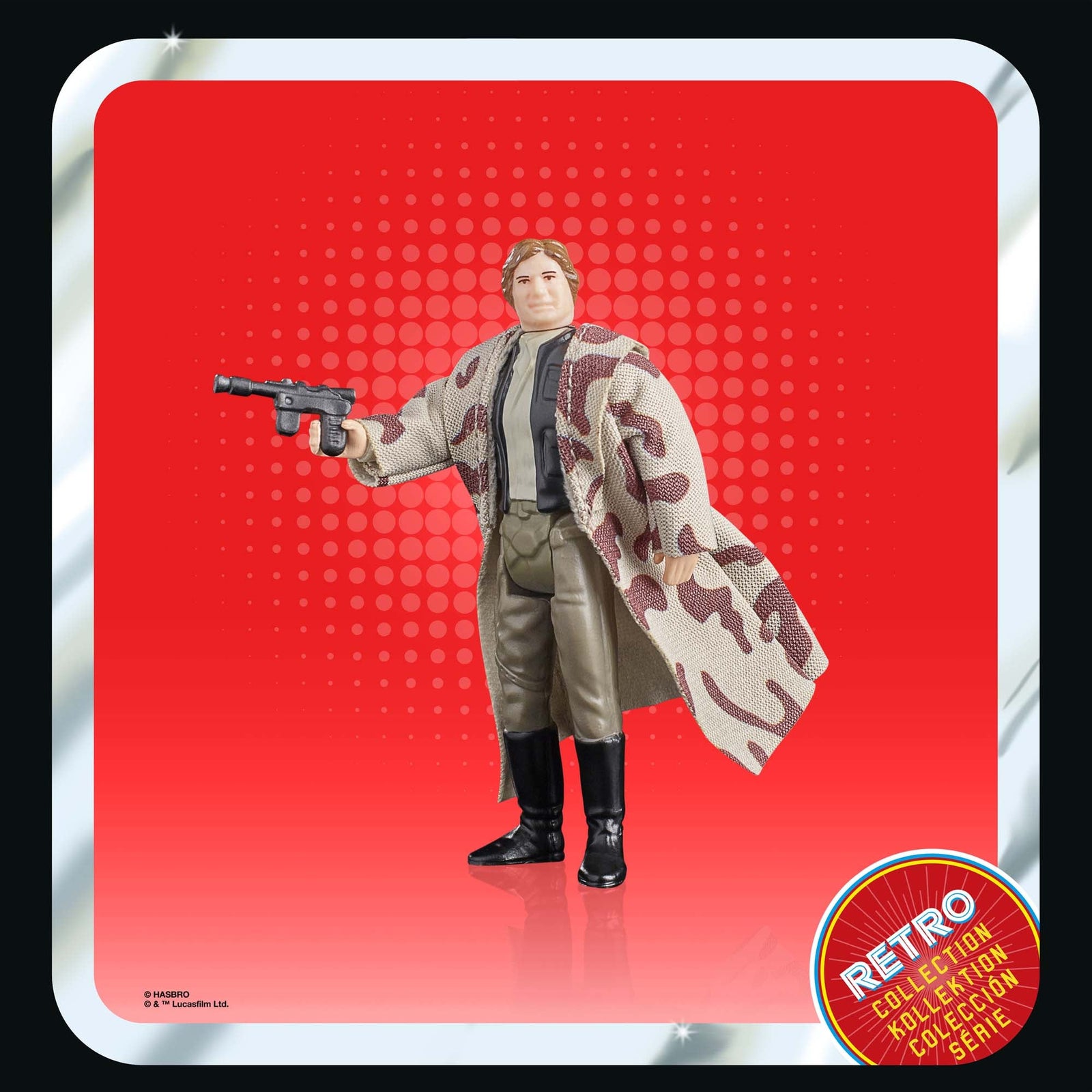 Figura hasbro star wars retro collection el retorno del jedi han solo