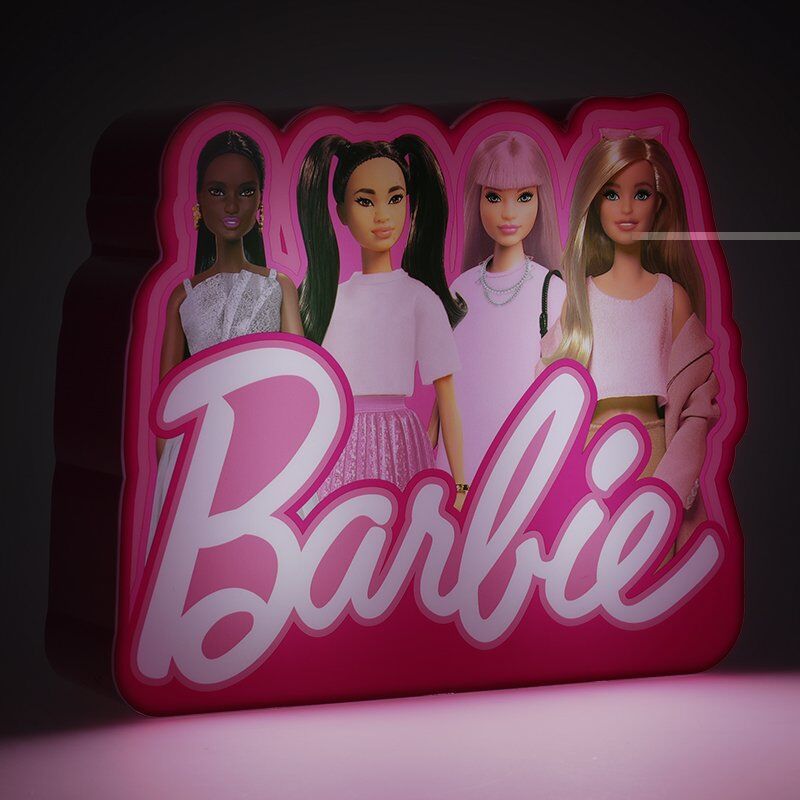 Lampara paladone barbie box light