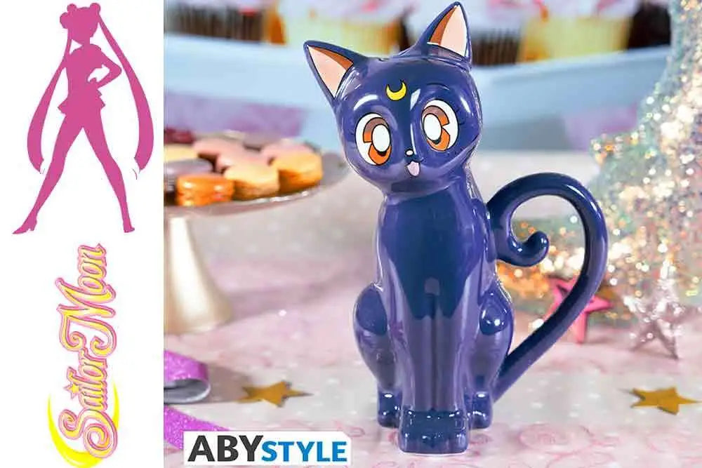 SAILOR MOON LUNA 3D SCULPTED TEAPOT Frikytopia