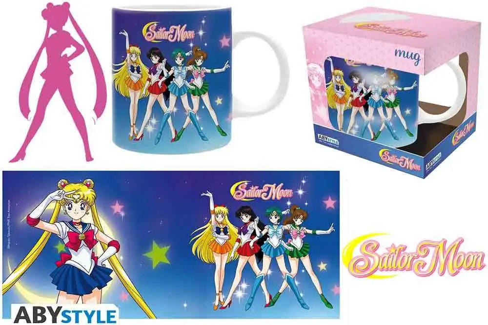 SAILOR MOON SAILOR WARRIORS Taza Frikytopia