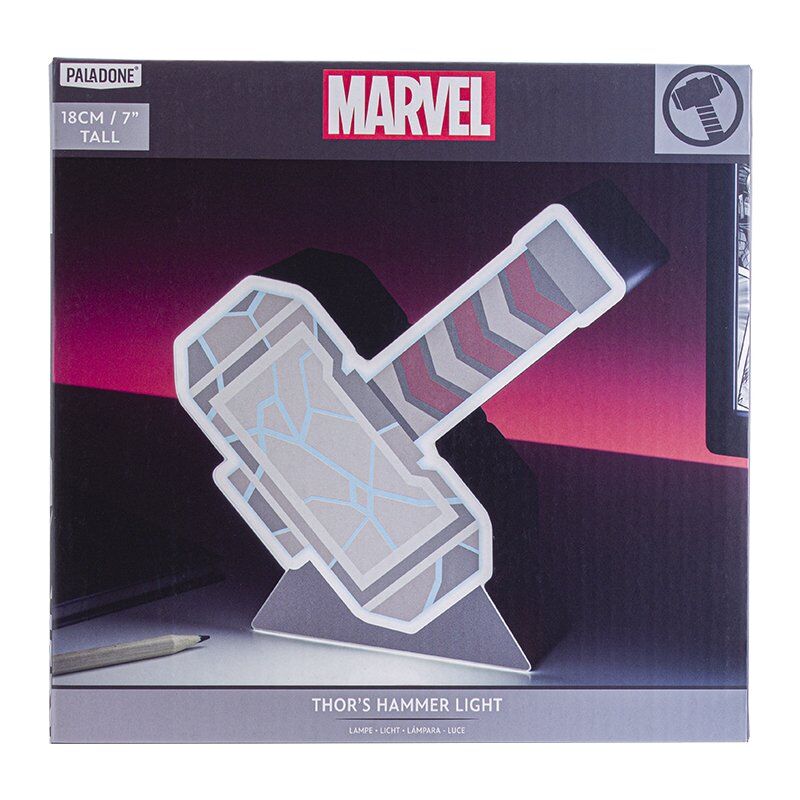 Lampara box paladone marvel thor martillo