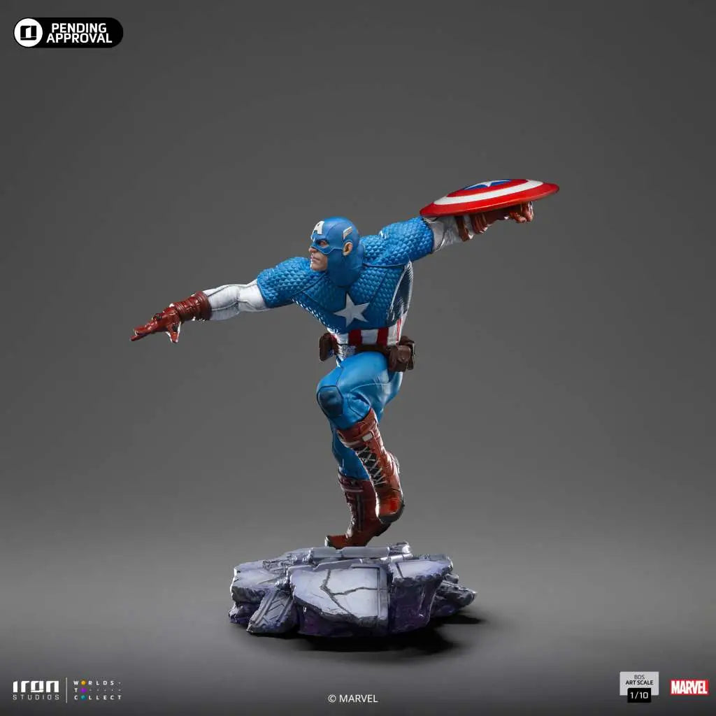 INFINITY GAUNTLET CAPTAIN AMERICA1/10 Estatua