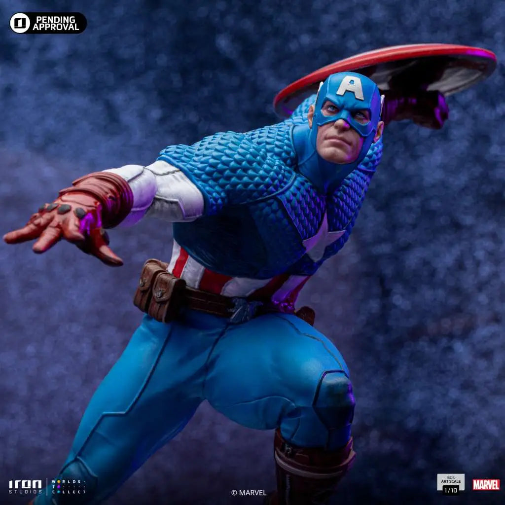 INFINITY GAUNTLET CAPTAIN AMERICA1/10 Estatua
