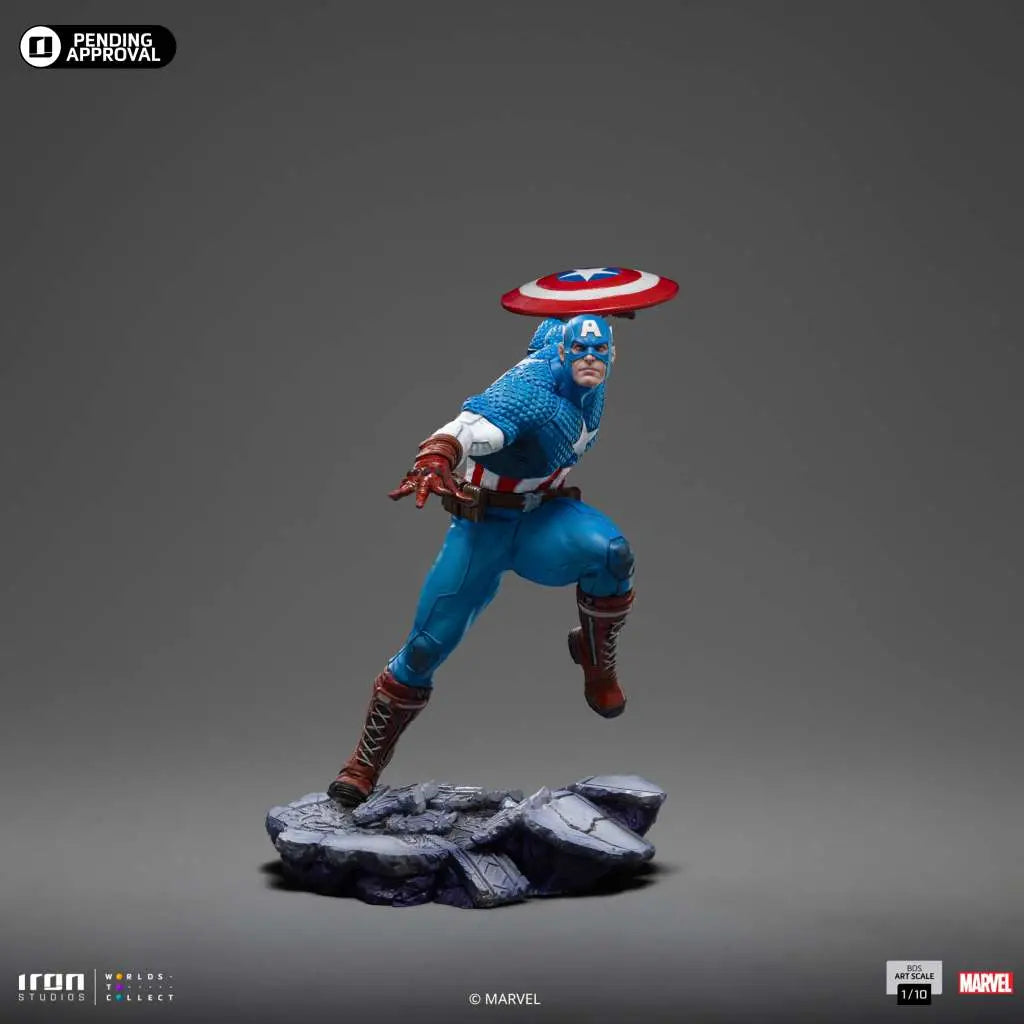 INFINITY GAUNTLET CAPTAIN AMERICA1/10 Estatua