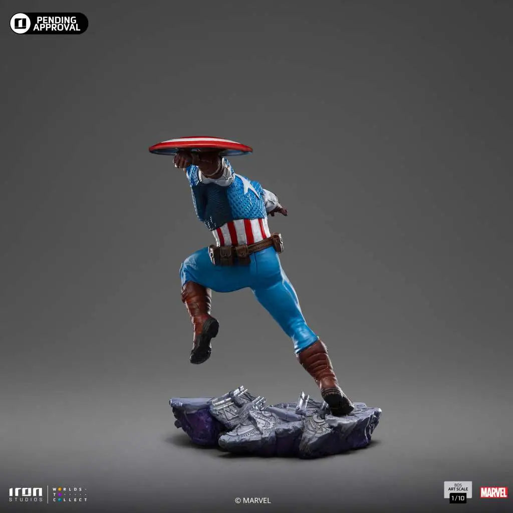 INFINITY GAUNTLET CAPTAIN AMERICA1/10 Estatua