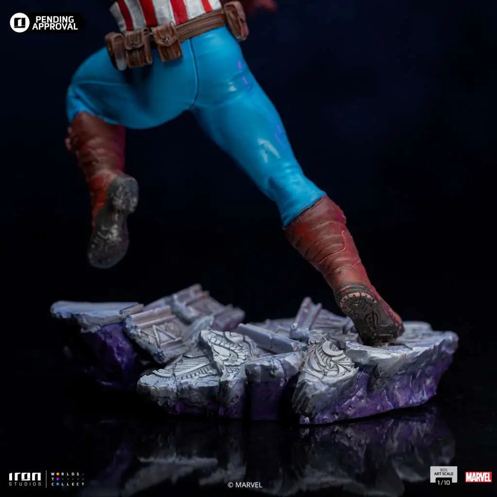 INFINITY GAUNTLET CAPTAIN AMERICA1/10 Estatua