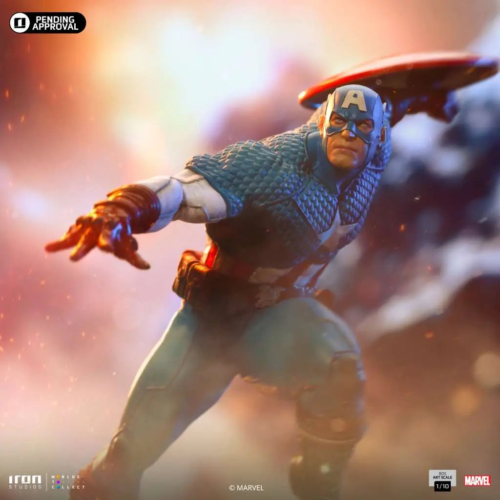 INFINITY GAUNTLET CAPTAIN AMERICA1/10 Estatua Frikytopia
