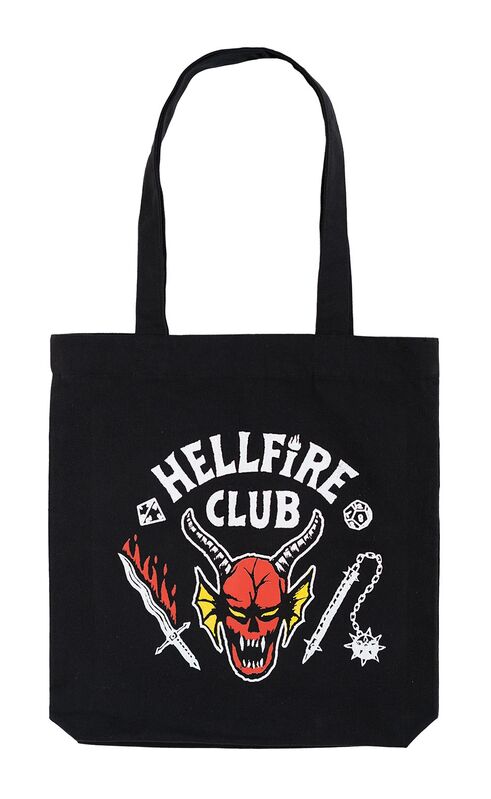 Tote bag stranger things hellfire club Frikytopia