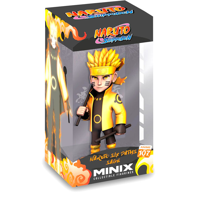Figura minix naruto naruto iconic pose fuego 12 cm Frikytopia
