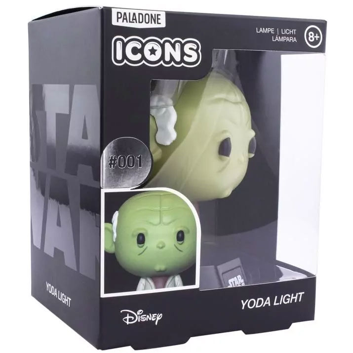 Lampara paladone icon star wars yoda