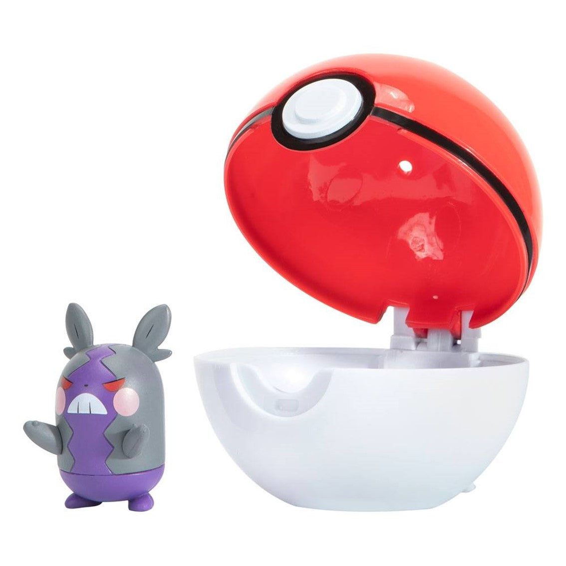 Pokeball jazwares pokemon clip n go morpeko pokebola