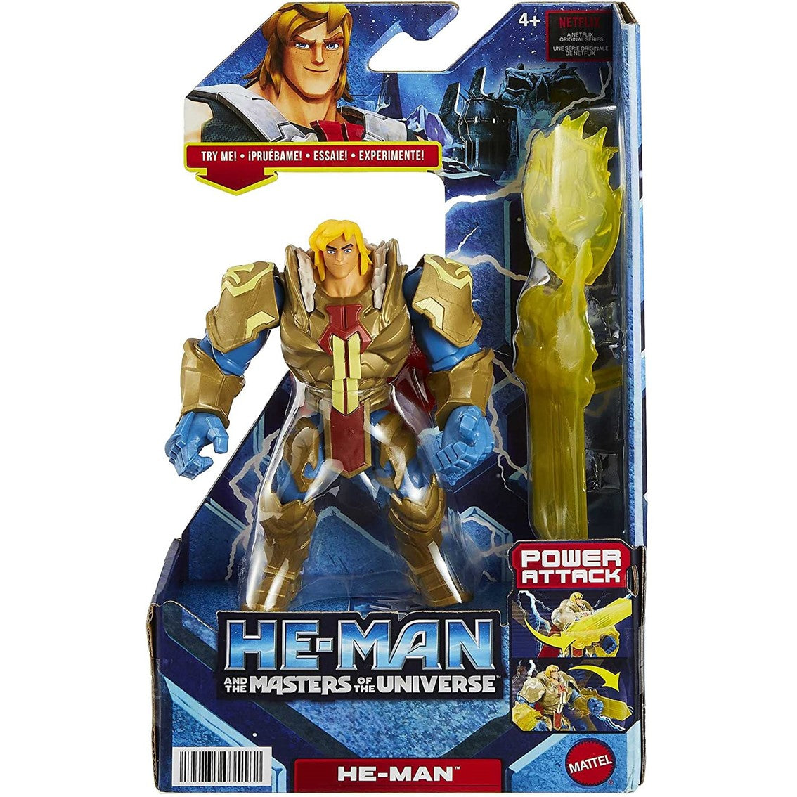 Figura mattel masters of the universe he man deluxe