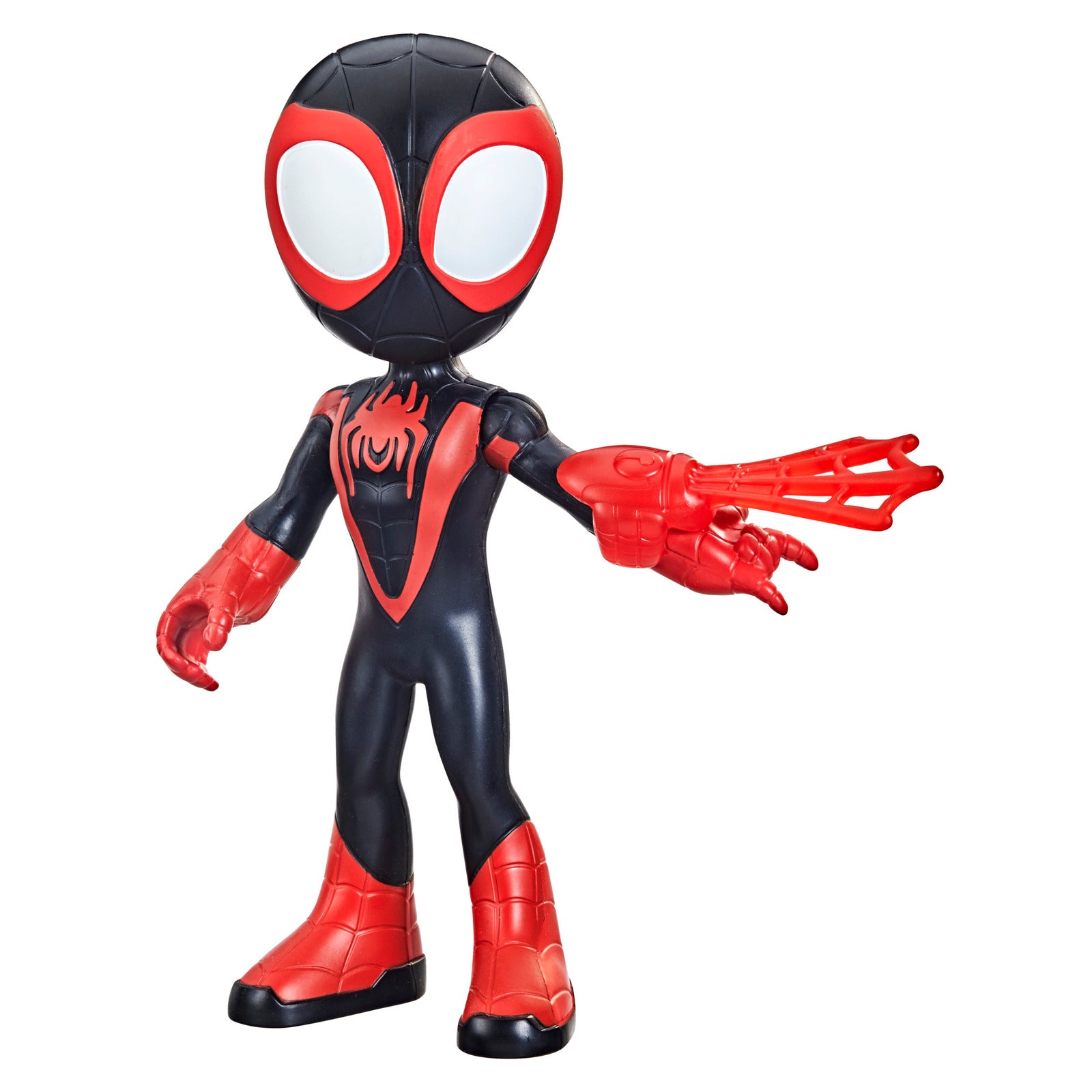 Figura gigante hasbro marvel spidey amazing friends miles morales