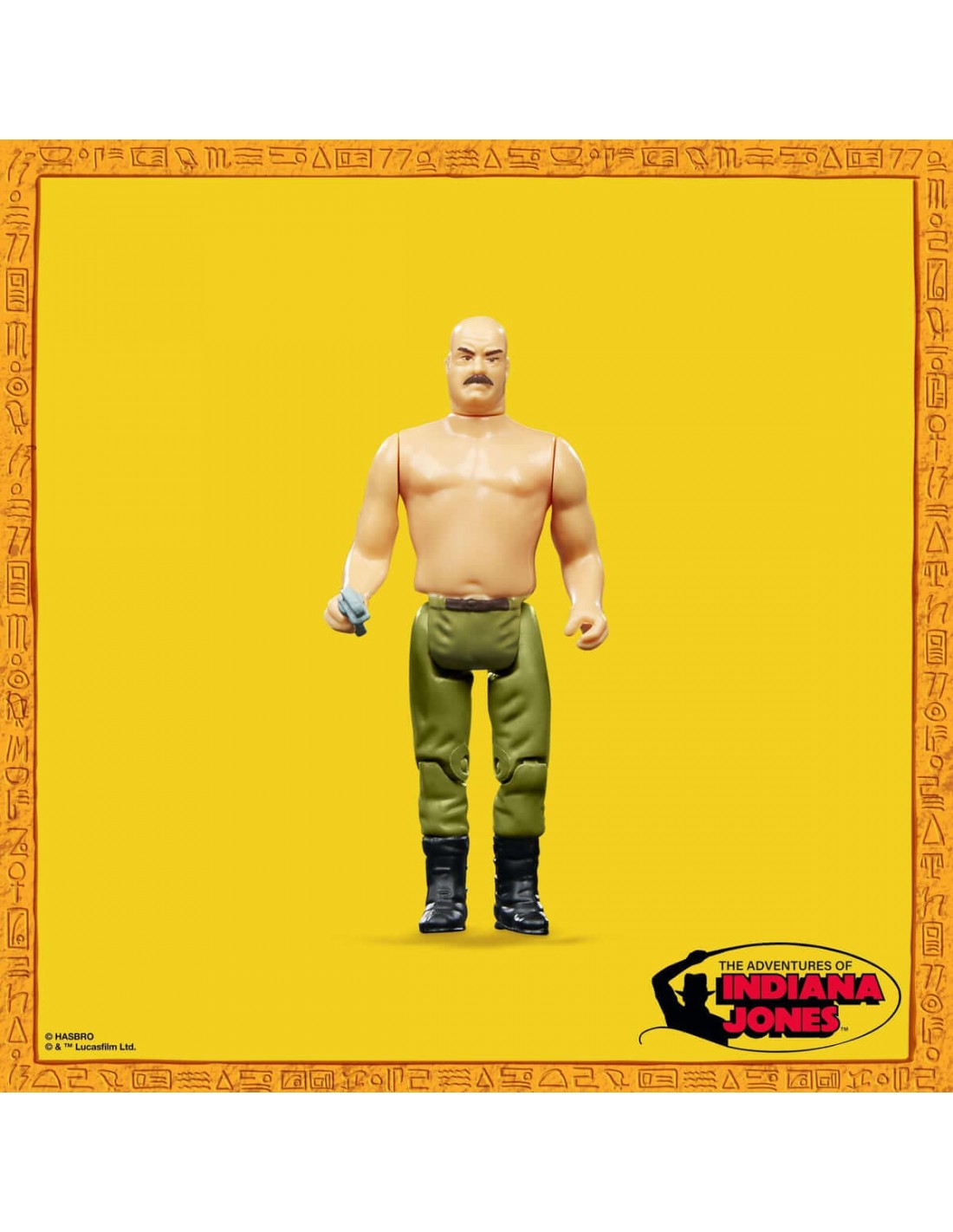 Figura hasbro indiana jones retro collection mecanico aleman