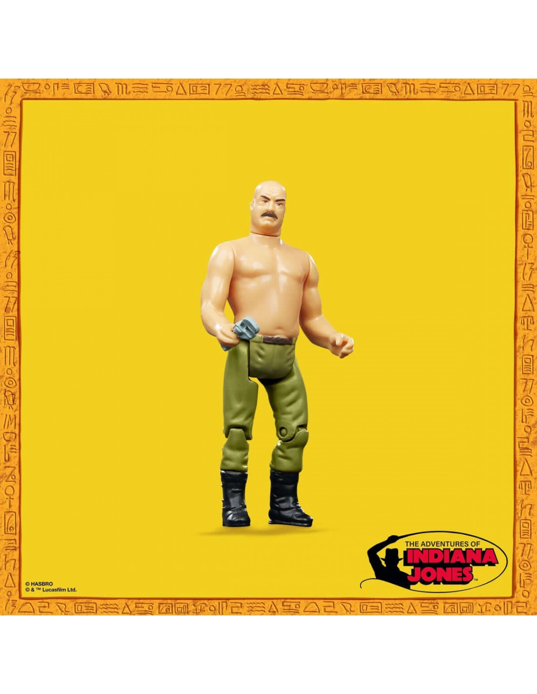 Figura hasbro indiana jones retro collection mecanico aleman