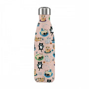 Botella isotermica enesco crazy cats gatos