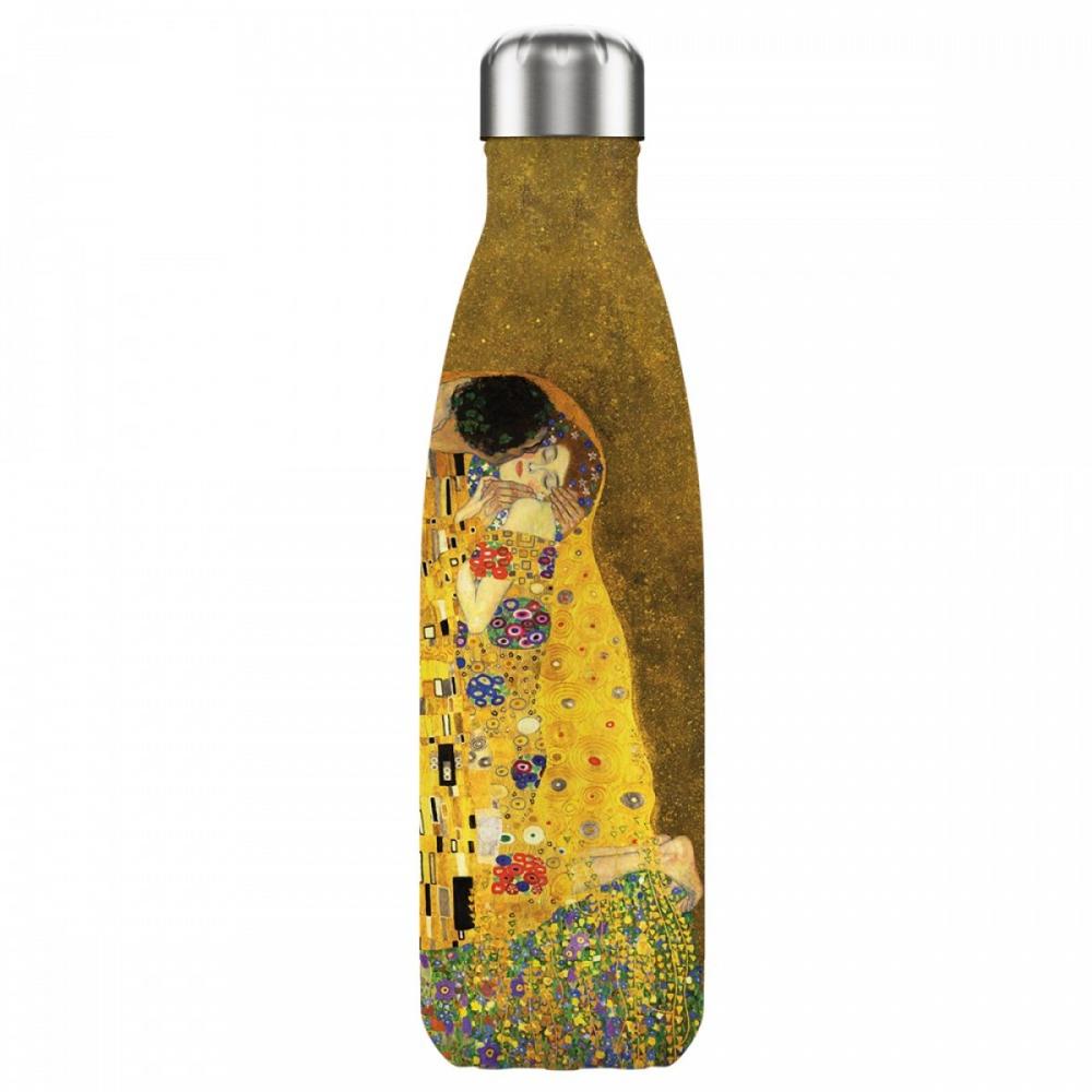 Botella isotermica enesco el beso klimt arte