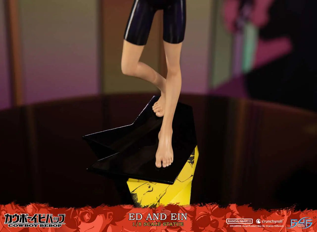COWBOY BEBOP ED AND EIN 1/8 RESIN Estatua