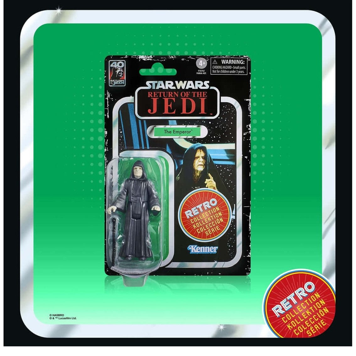 Figura hasbro star wars retro collection the return of the jedi tie fighter pilot
