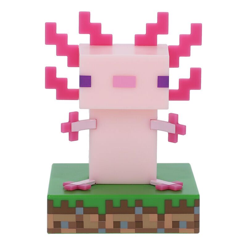 Lampara Icons Ajolote Minecraft 12cm Frikytopia
