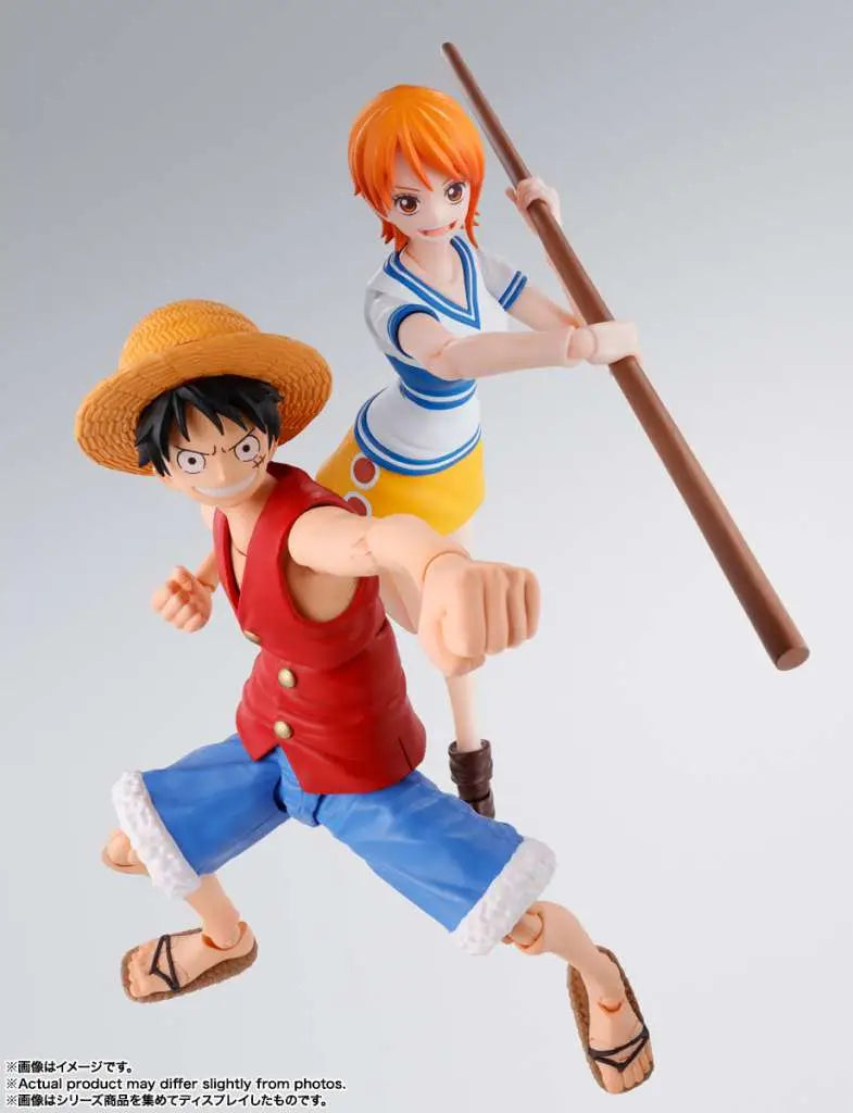 Figura tamashii nations nami romance dawn 14cm one piece sh figuarts