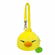 Peluche square enix final fantasy xiv heavensward fat chocobo pouch