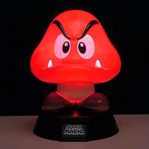 Lampara paladone icon super mario goomba