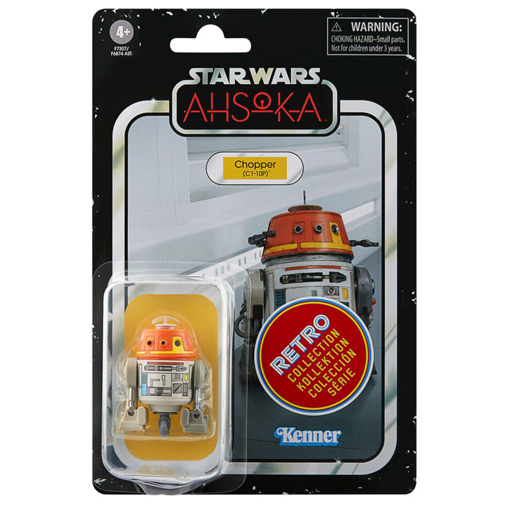 Figura hasbro star wars ahsoka retro collection chopper c1 10p Frikytopia