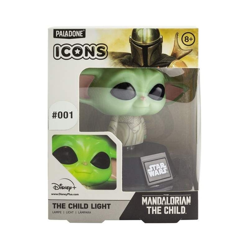 Star Wars The Mandalorian lampara 3D Icon The Child