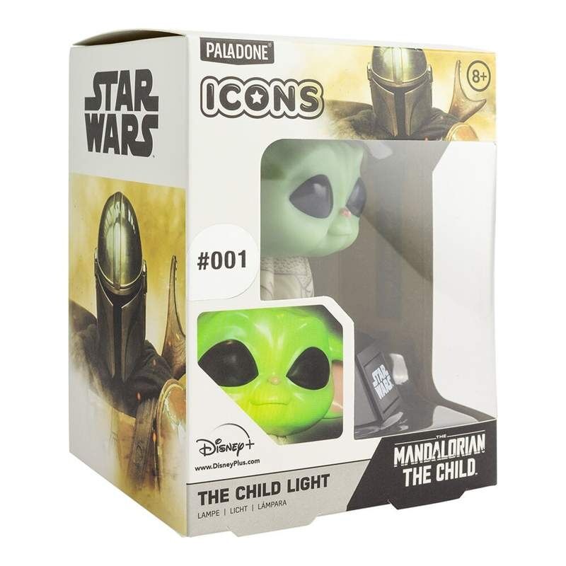 Star Wars The Mandalorian lampara 3D Icon The Child
