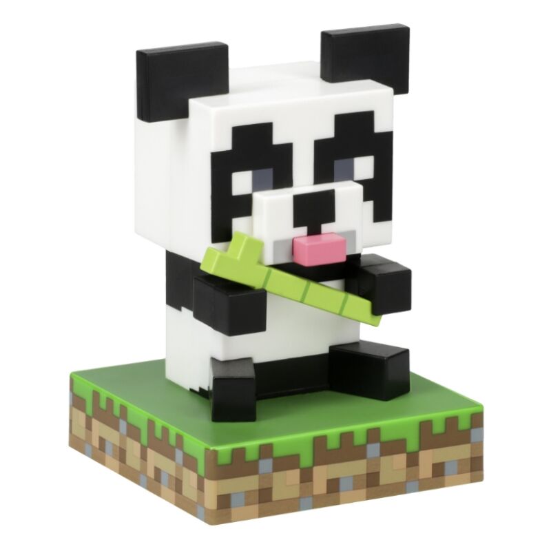 Lampara Icons Panda Minecraft 10cm Frikytopia
