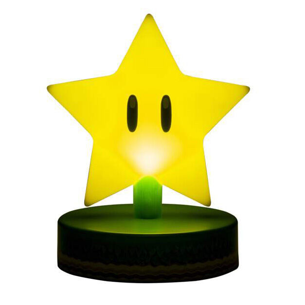 Lampara paladone icon super mario estrella