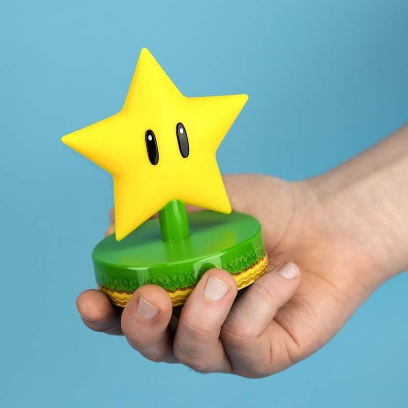 Lampara paladone icon super mario estrella