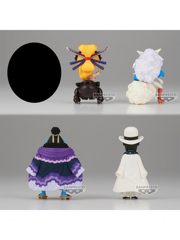 Figura banpresto one piece world collectable wanokuni onigashima 6 unidades