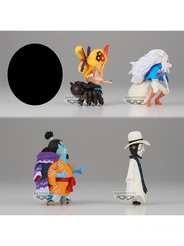 Figura banpresto one piece world collectable wanokuni onigashima 6 unidades