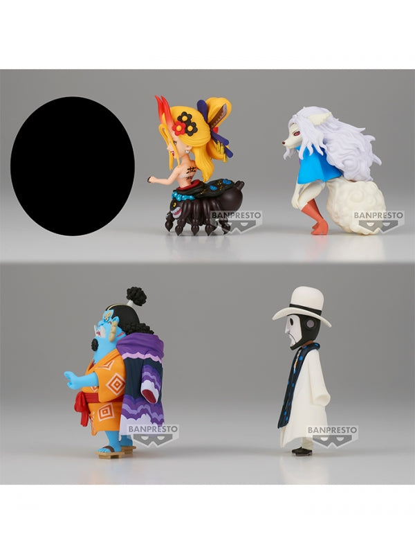 Figura banpresto one piece world collectable wanokuni onigashima 6 unidades