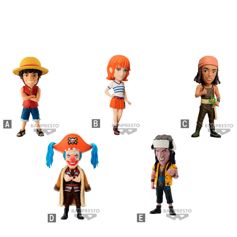 Figura banpresto one piece netflix world collectable vol 1 7cm