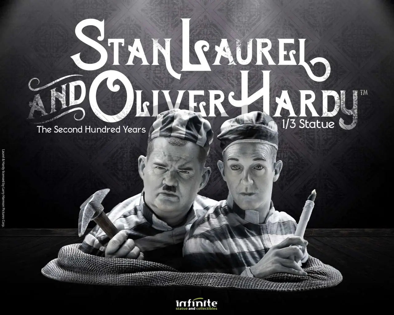 STAN LAUREL & OLIVER HARDY 1/3 Estatua Frikytopia