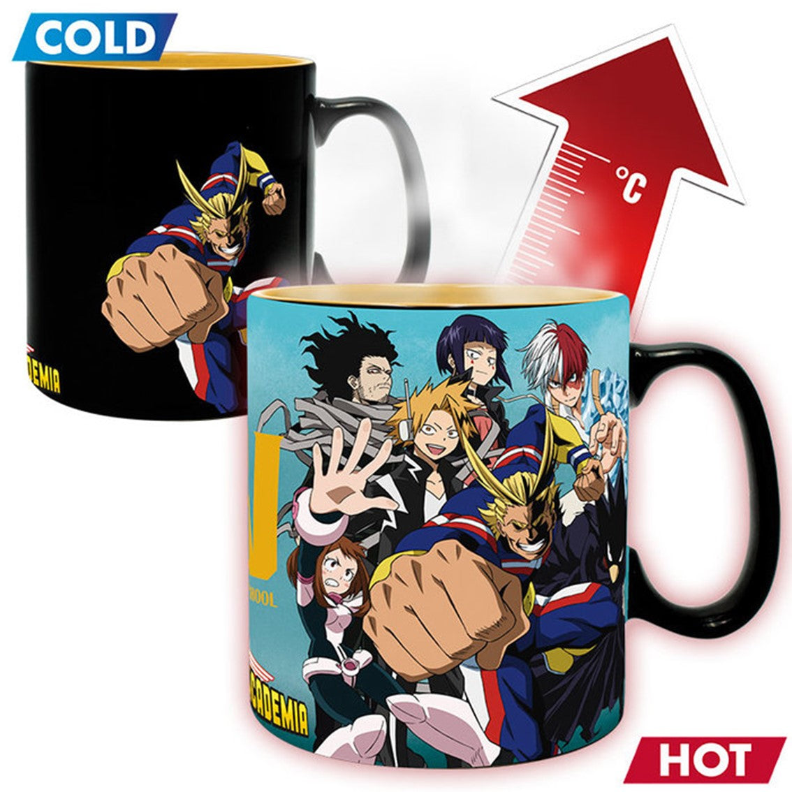 Taza termica abysse my hero academia Frikytopia