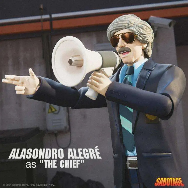 Beastie Boys Figura Ultimates Wave 1 Alasondro Alegre as "The Chief" 18 cm